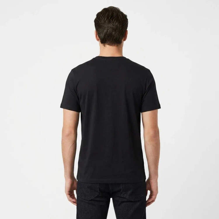 تیشرت یقه گرد مردانه طرح Just Do It مشکی نخ پنبه صد در صد مناسب ورزش و دورهمی