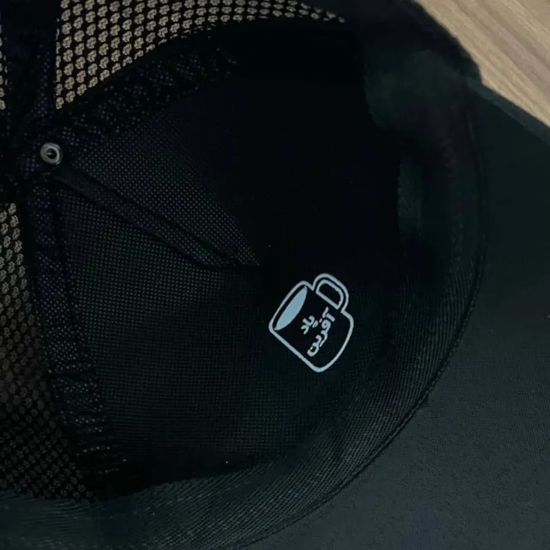 کلاه کپ پاد آفرین مدل فوتبالی اینتر میلان طرح تیم ورزشی جنس کتان مناسب روزمره اسپرت