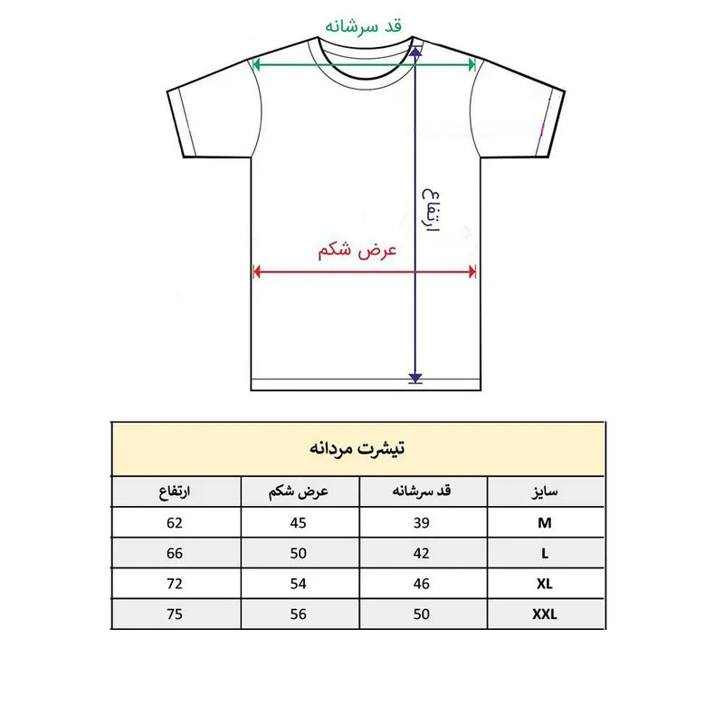 تیشرت آستین کوتاه مردانه مدل گیتار موسیقی