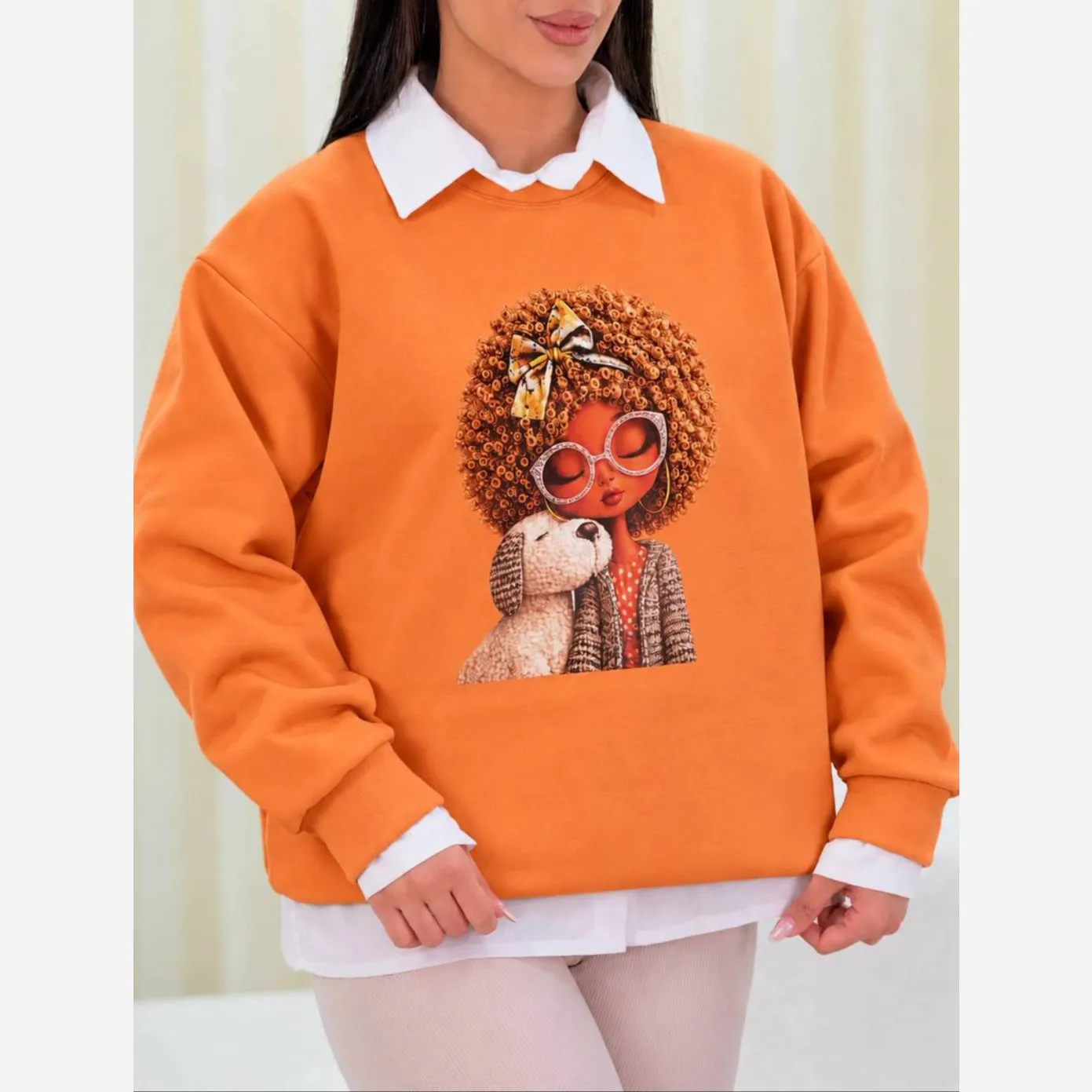 دورس عروسکی ترند داخل کرکی فری سایز مزونی