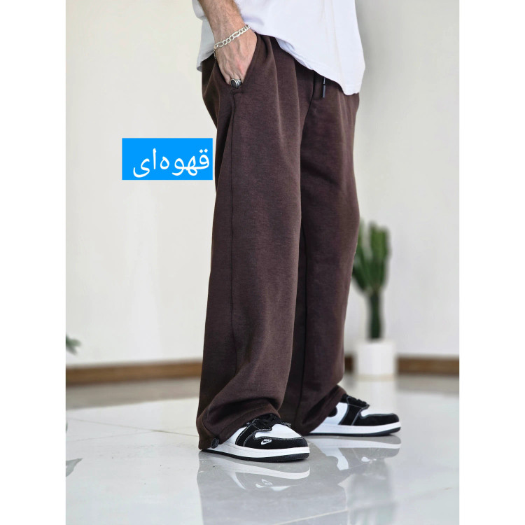شلوار جاگر اسلش بگ گت دار دورس سه نخ مردانه و زنانه سایز بزرگ