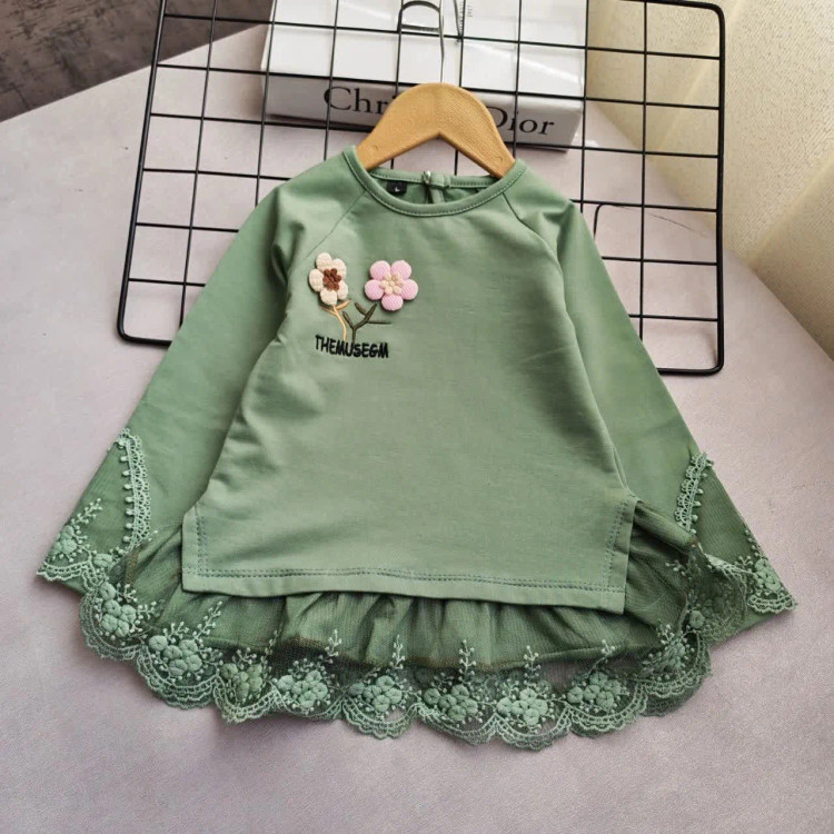 سارافون مجلسی دخترانه دورس و گیپور سایز 1 تا 5 سال